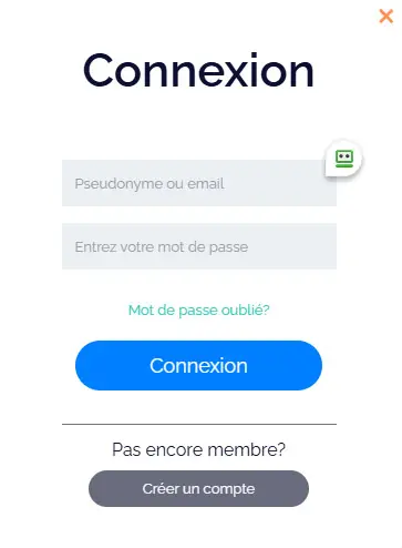 Connessione dei membri di BETIUM CASINO